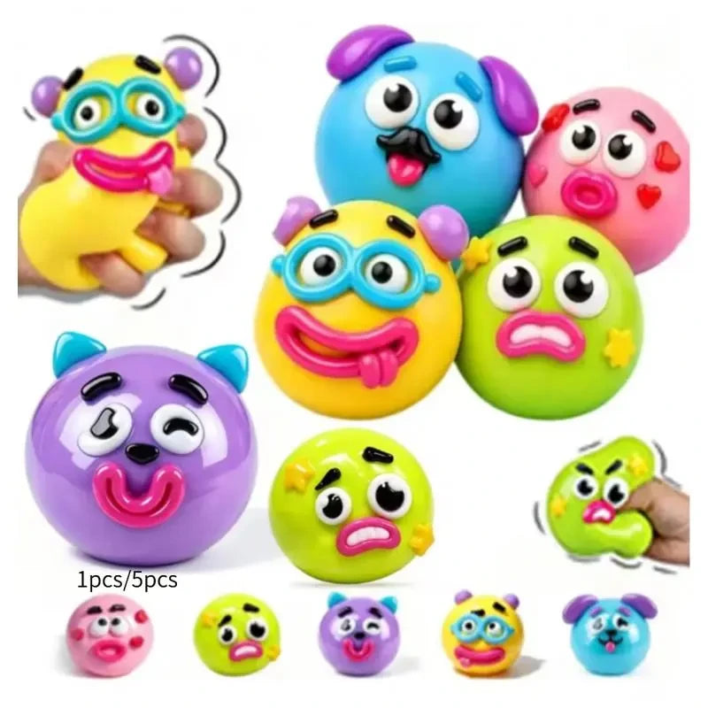 Smushers Dog Face Swap Slow Rise Squeeze Toy
