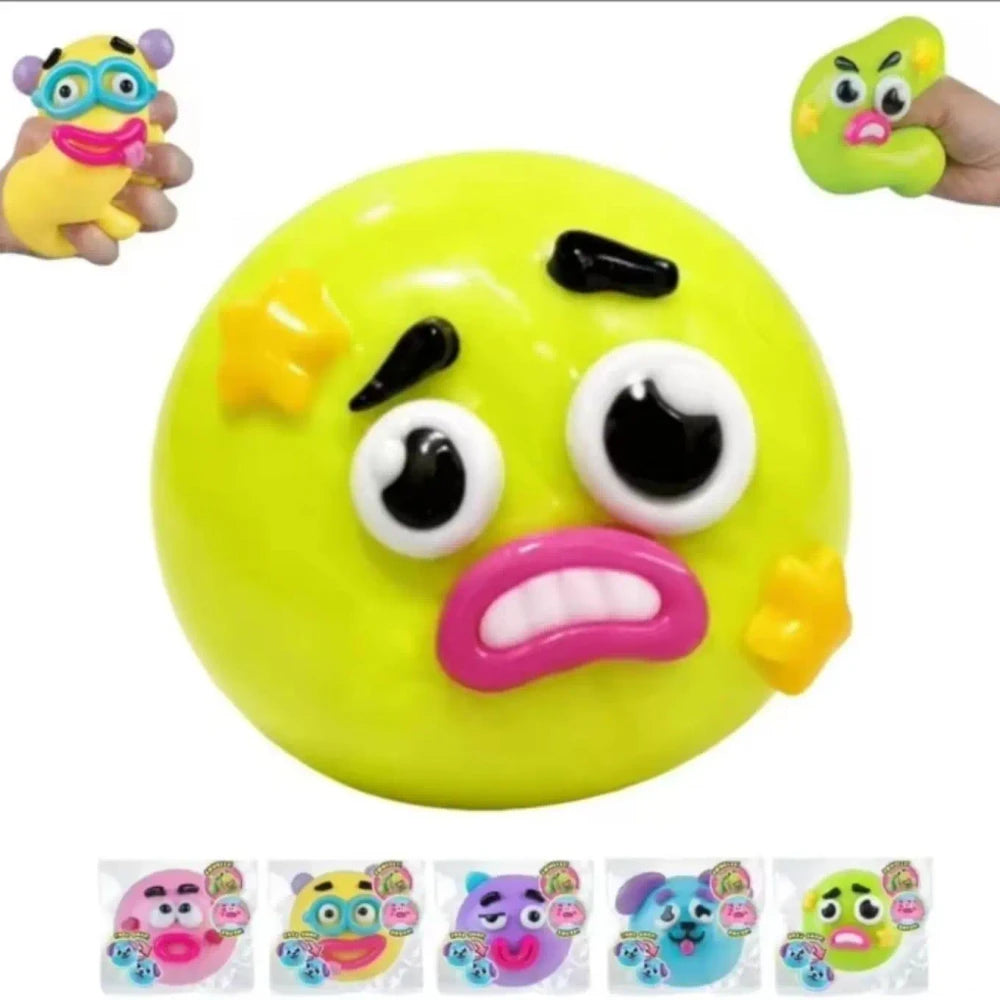 Smushers Dog Face Swap Slow Rise Squeeze Toy