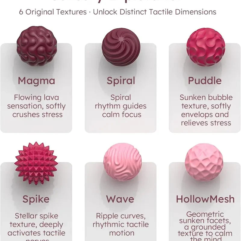 Silicone Magnetic Fidget Balls